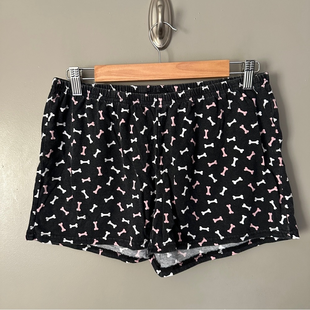 Joe Boxer Dog Bone Print Sleep Shorts